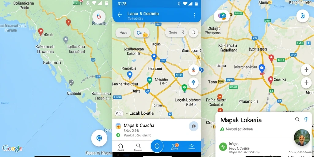 Antarmuka aplikasi 3178 menampilkan fitur lacak lokasi yang intuitif.