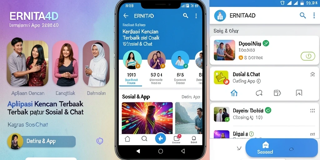 Tampilan antarmuka ERNITA4D yang menarik dan mudah digunakan.