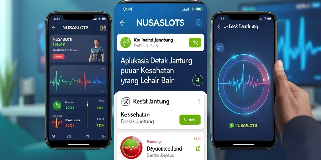 Tampilan antarmuka aplikasi NUSASLOTS yang sederhana dan informatif.